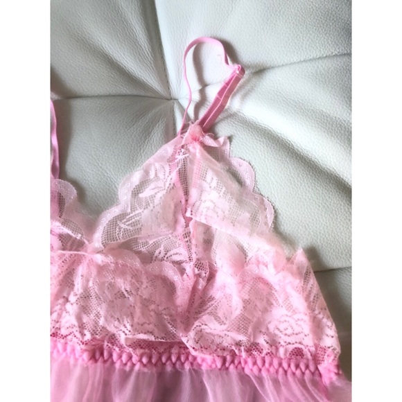💕Pink Babydoll Sleepwear NWT - Picture 4 of 5